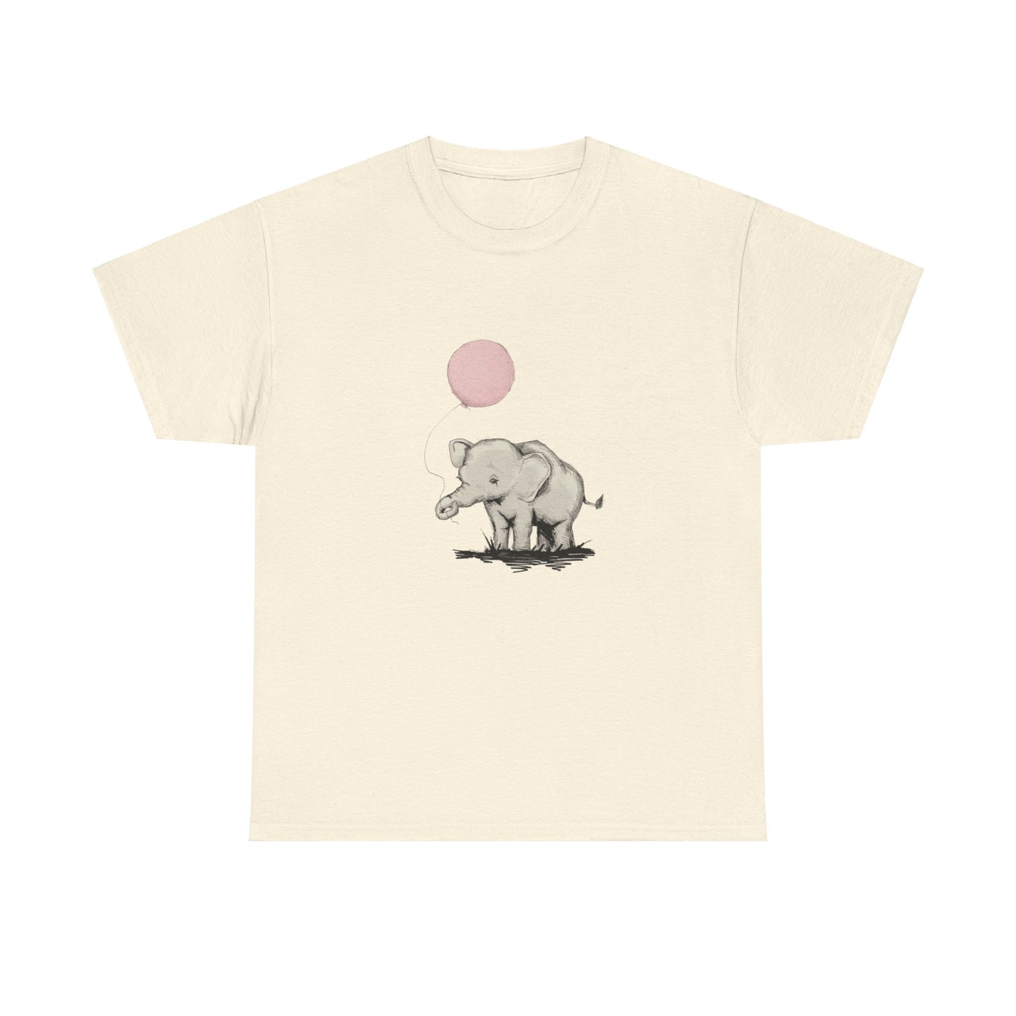 Baby Elephant Unisex Heavy Cotton Tee