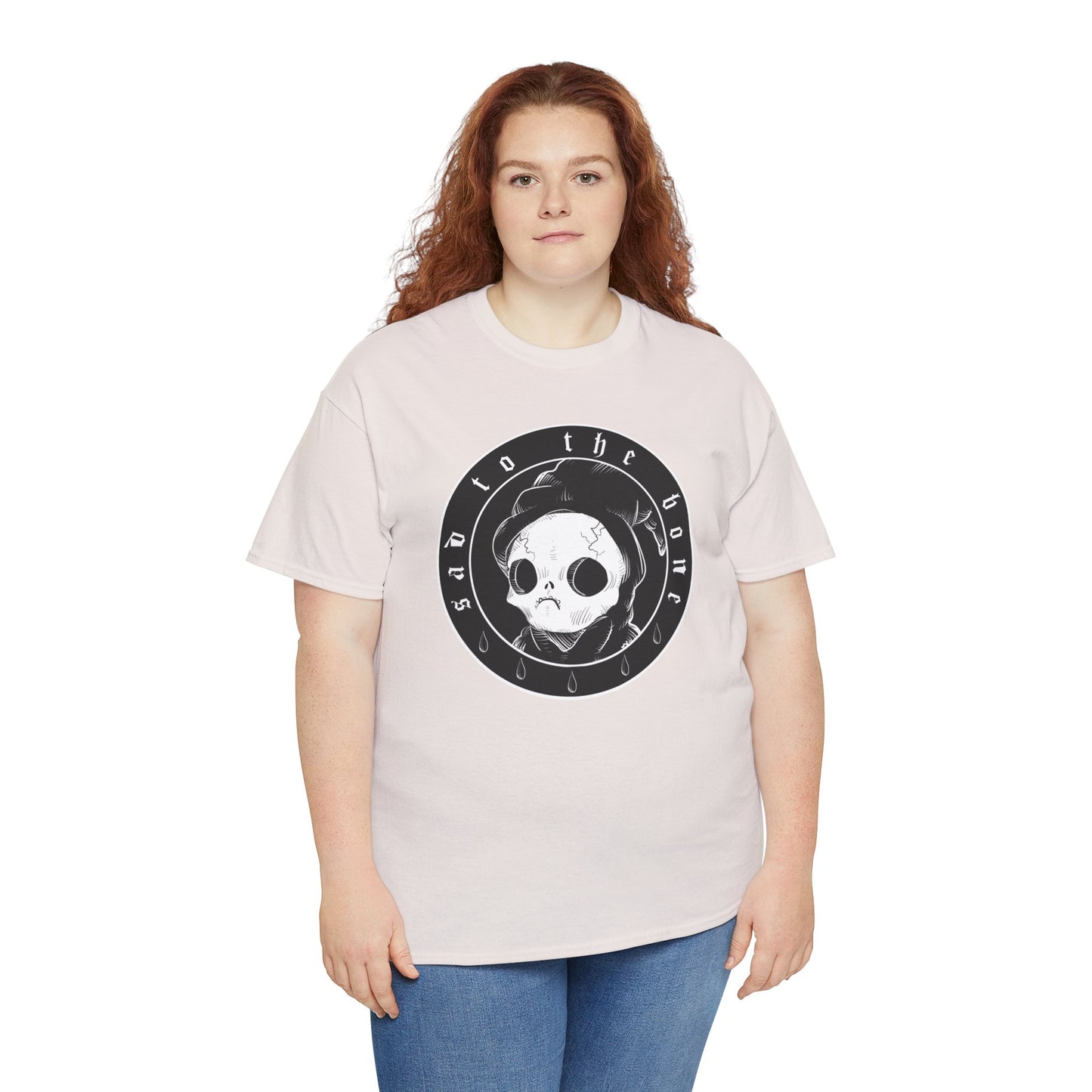 Sad To The Bone Unisex Heavy Cotton Tee