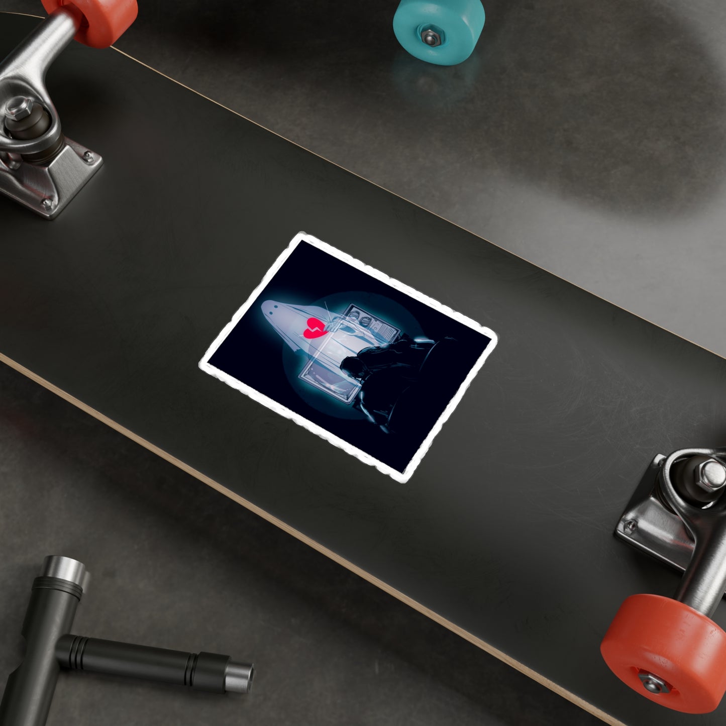 Lost Love Kiss-Cut Vinyl Decal