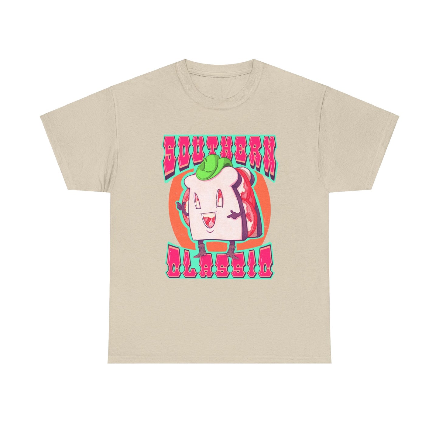 Tomato Sandwich Unisex Heavy Cotton Tee