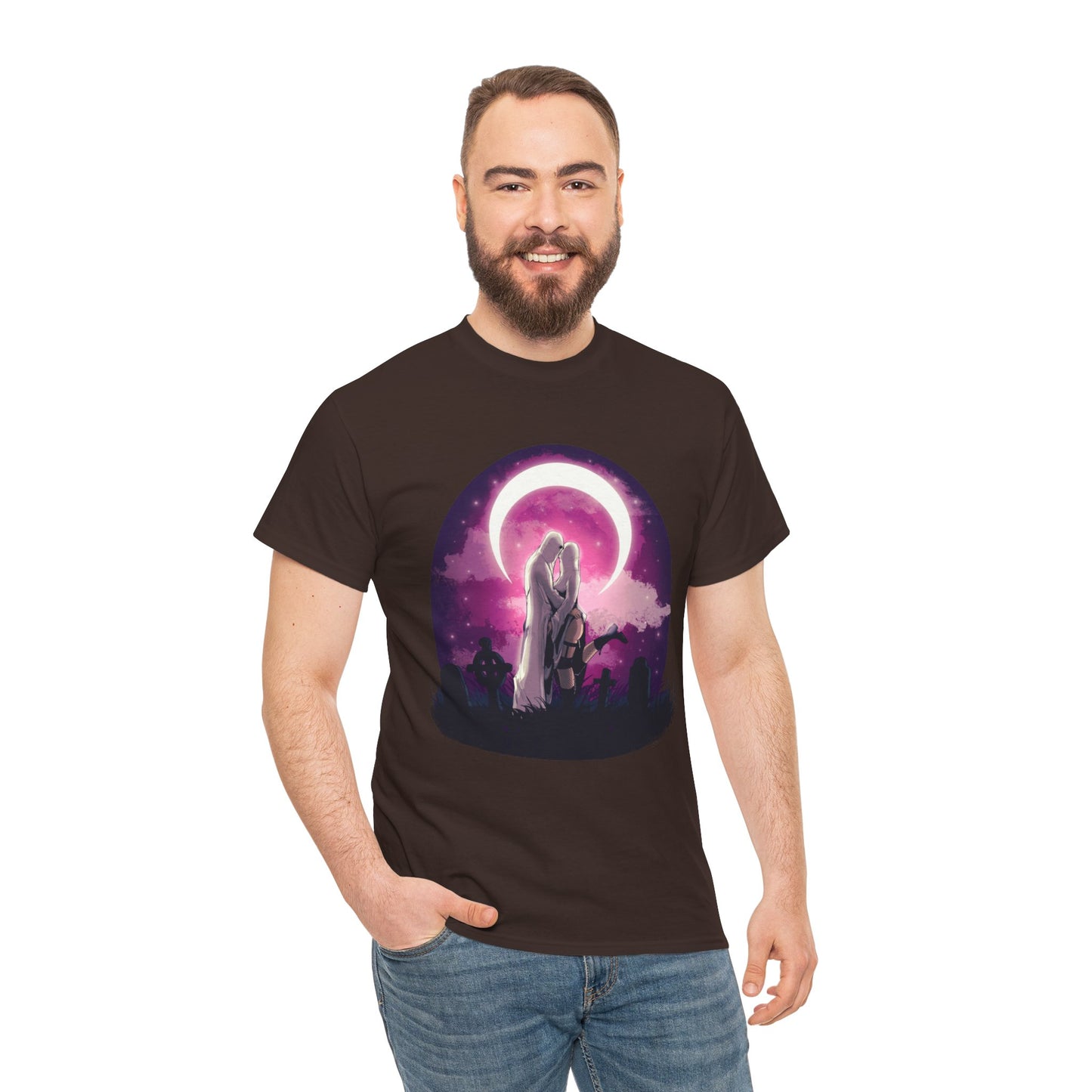 Spooky Date Unisex Heavy Cotton Tee