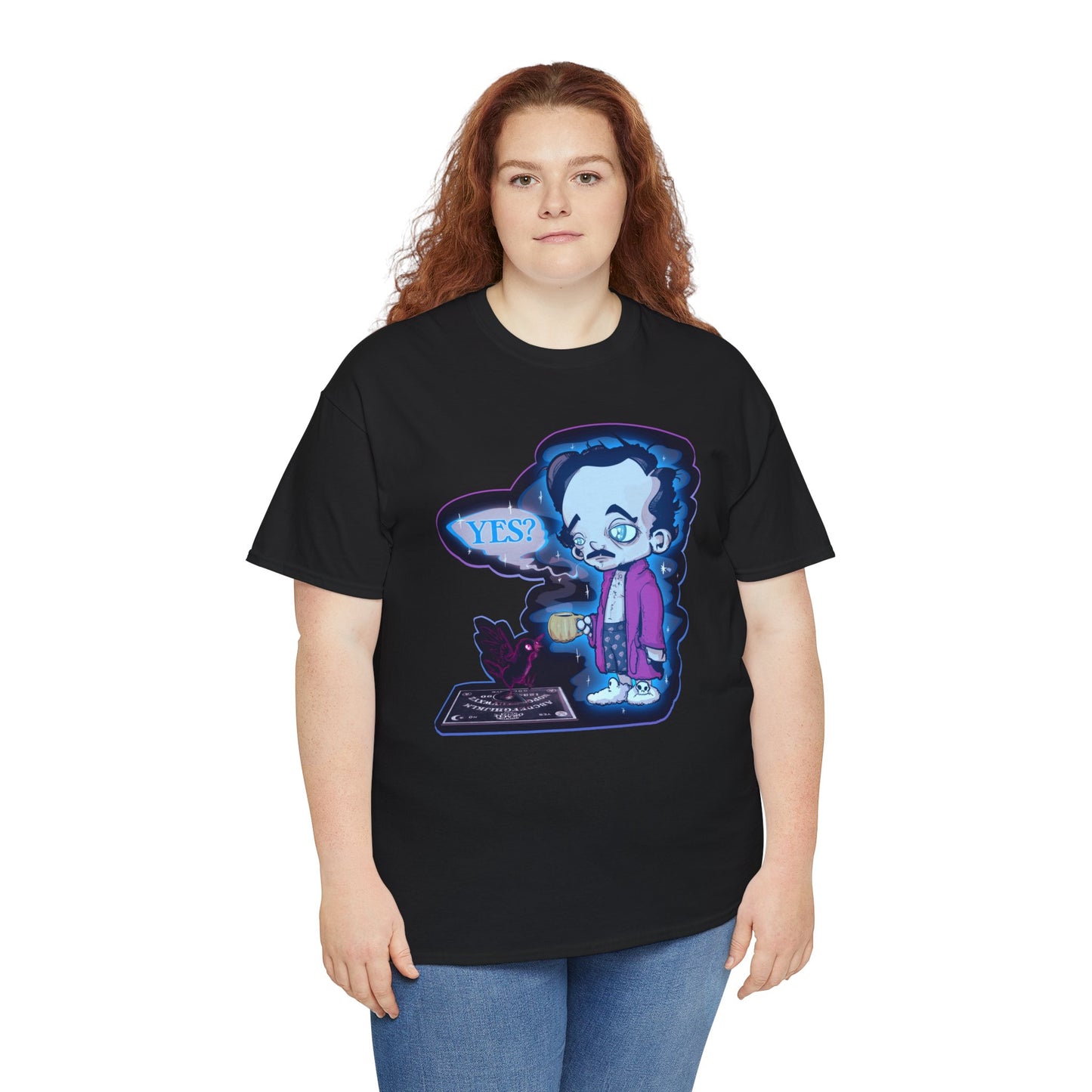 Edgar Allan Ghost Unisex Heavy Cotton Tee