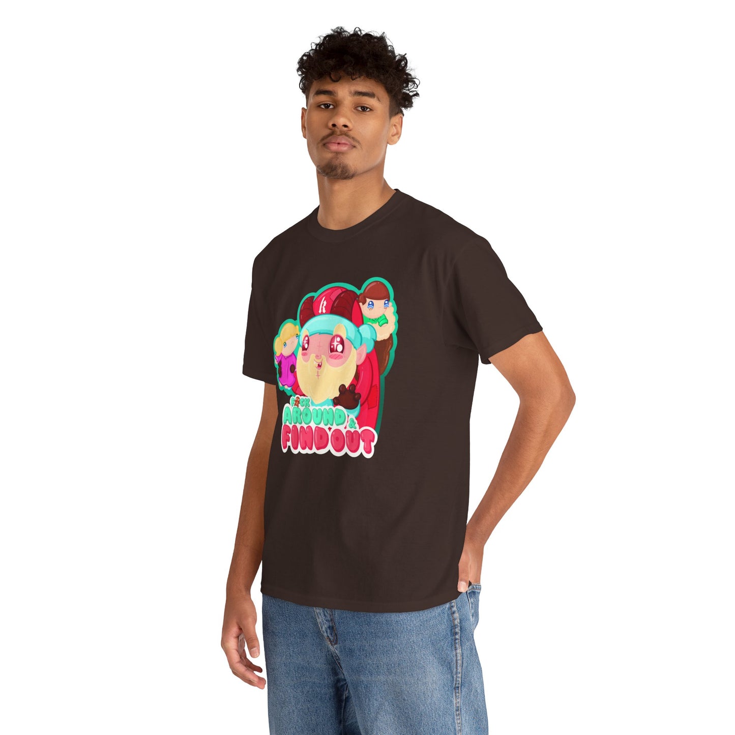 Krampus Is Coming To Town Unisex Heavy Cotton Tee