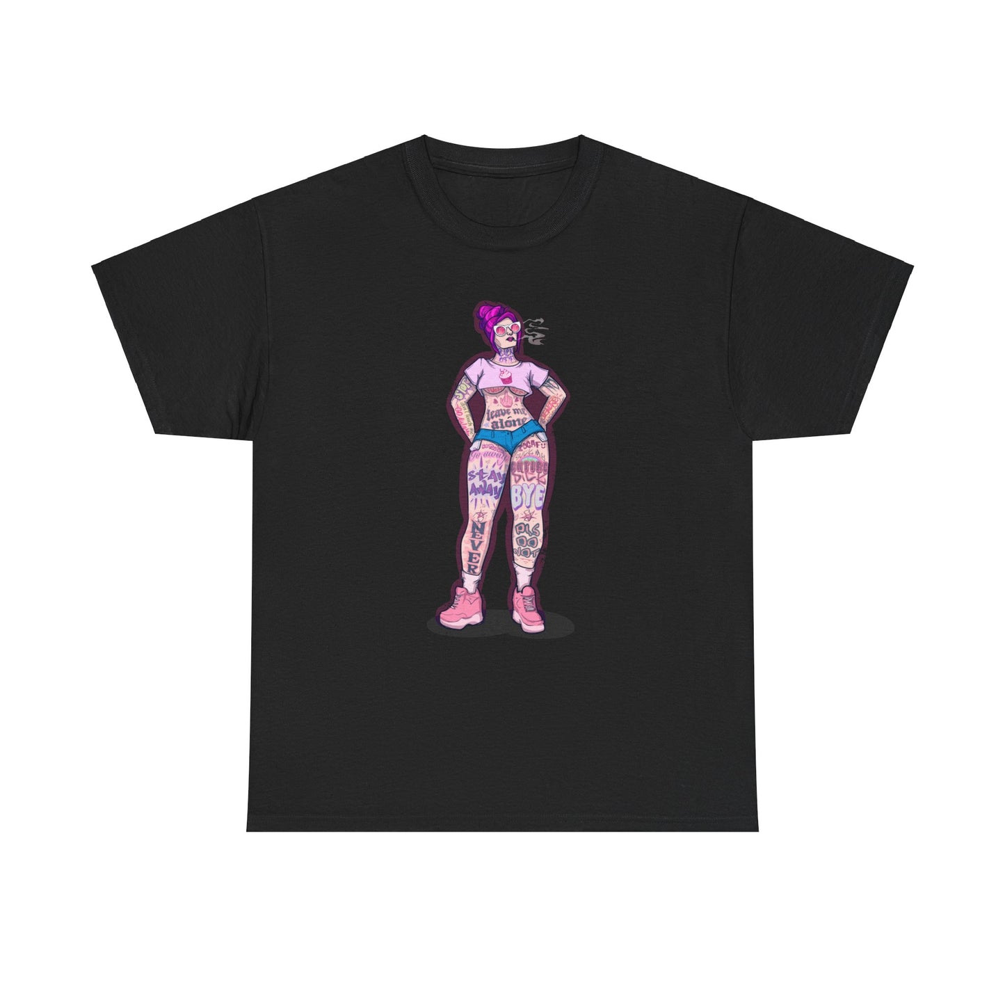 Antisocial Tattoos Unisex Heavy Cotton Tee