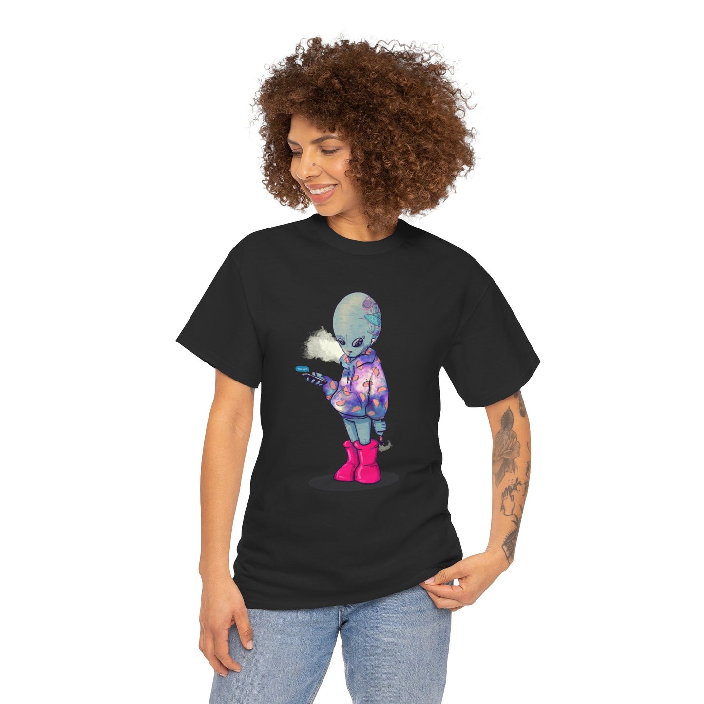 Earth Alien Unisex Heavy Cotton Tee
