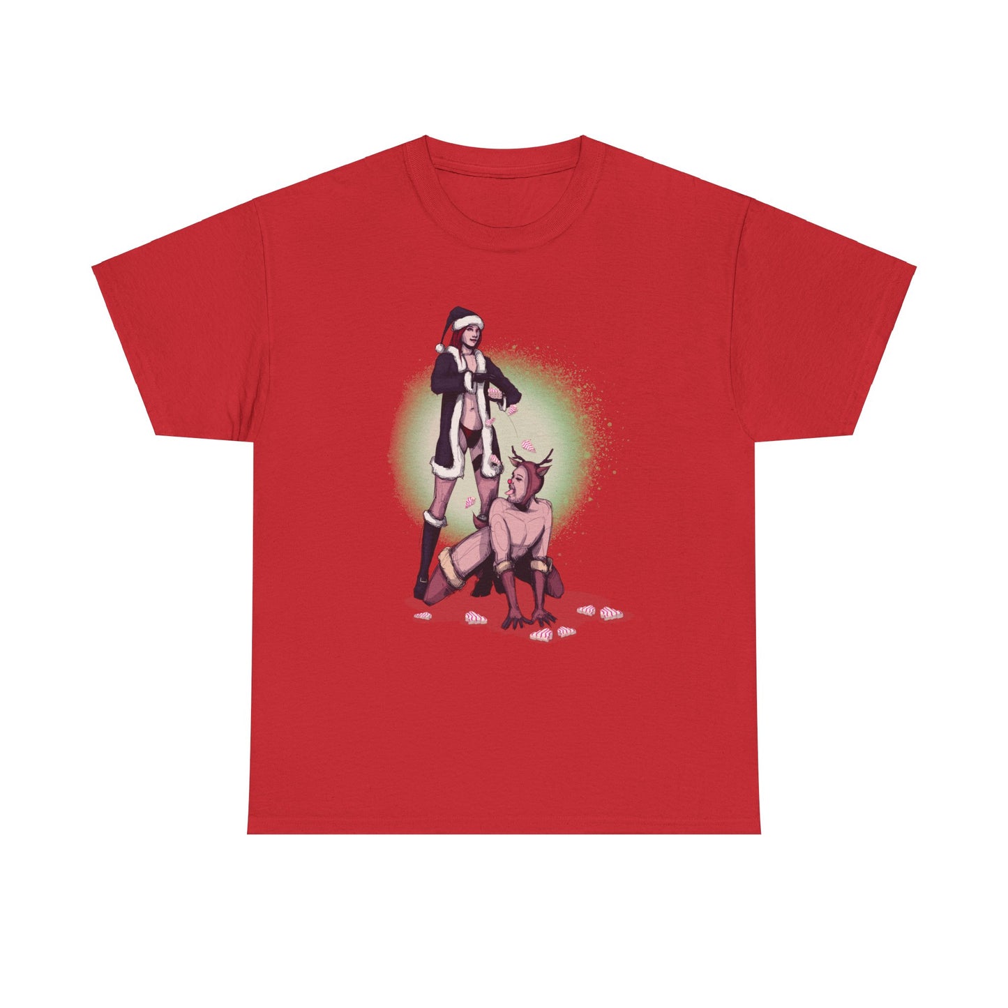 Christmas Rain Unisex Heavy Cotton Tee