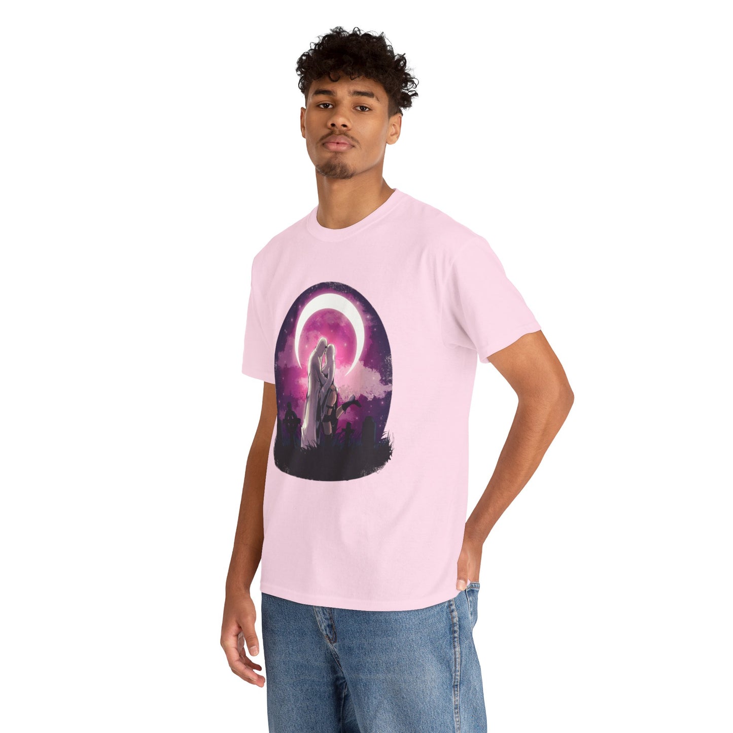 Spooky Date Unisex Heavy Cotton Tee