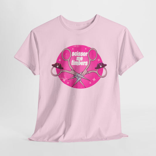 Scissor Me Timbers Unisex Heavy Cotton Tee