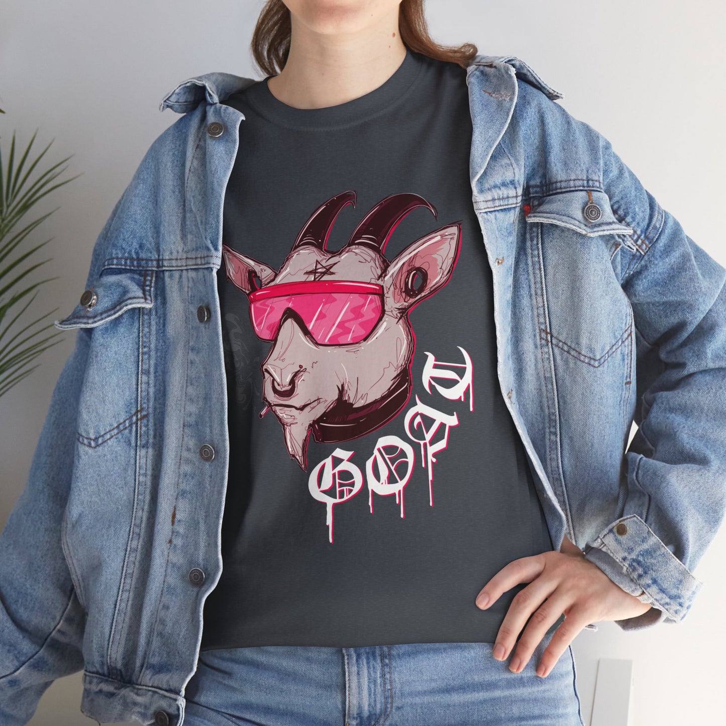 GOAT Unisex Heavy Cotton Tee
