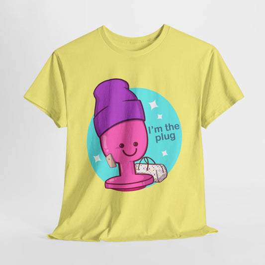 I'm The Plug Unisex Heavy Cotton Tee