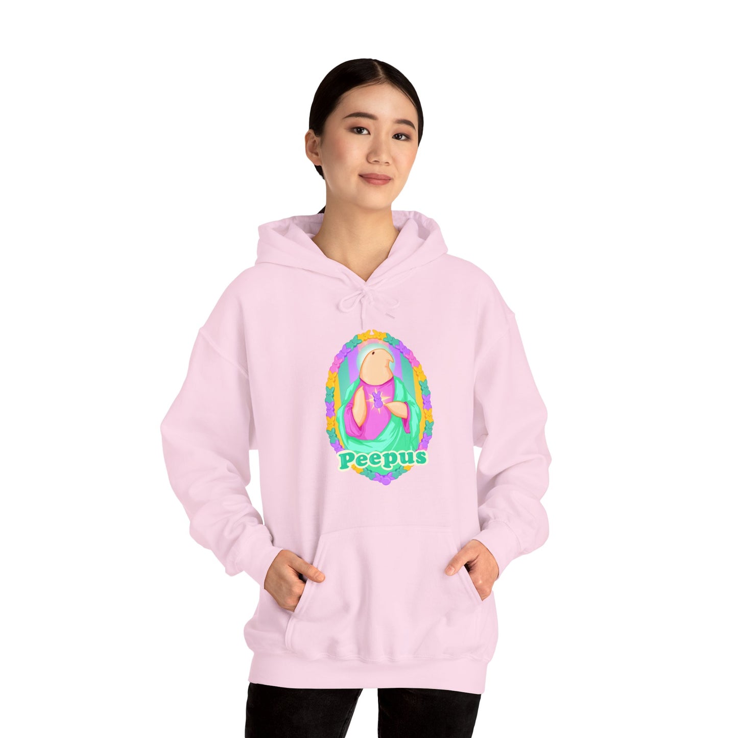 Peepus Unisex Heavy Blend Hooded Sweatshirt