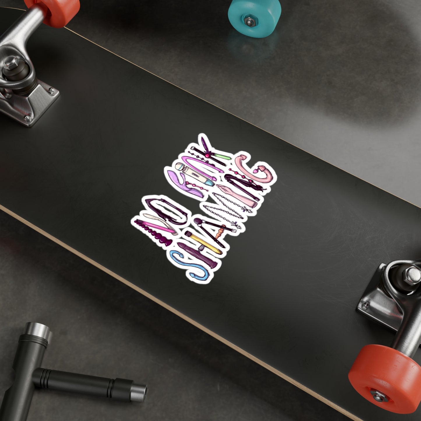 No Kink Shaming Kiss-Cut Vinyl Decal