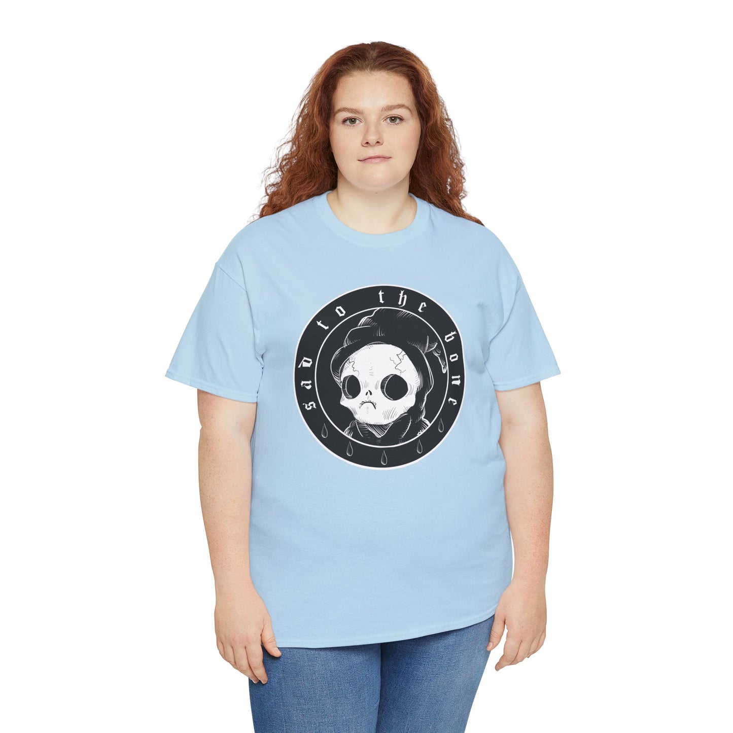 Sad To The Bone Unisex Heavy Cotton Tee