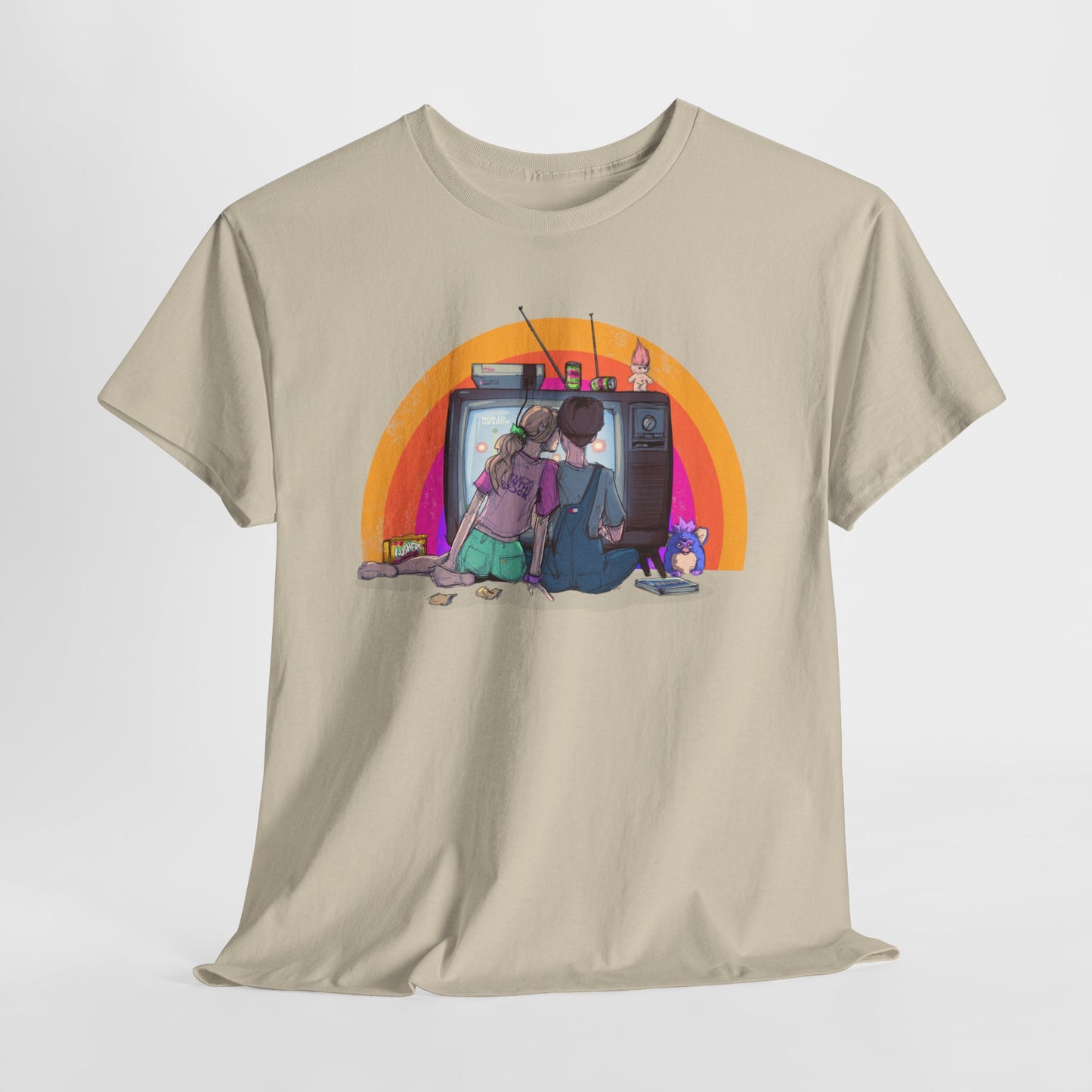 First Kiss Unisex Heavy Cotton Tee