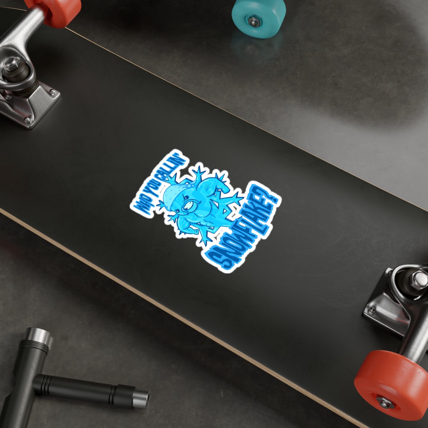 Snowflake Kiss-Cut Vinyl Decal