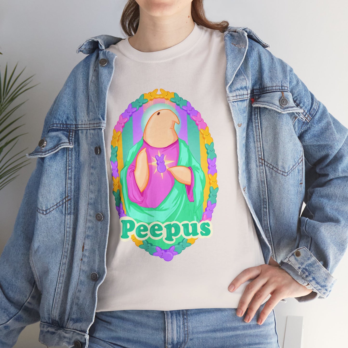 Peepus Unisex Heavy Cotton Tee