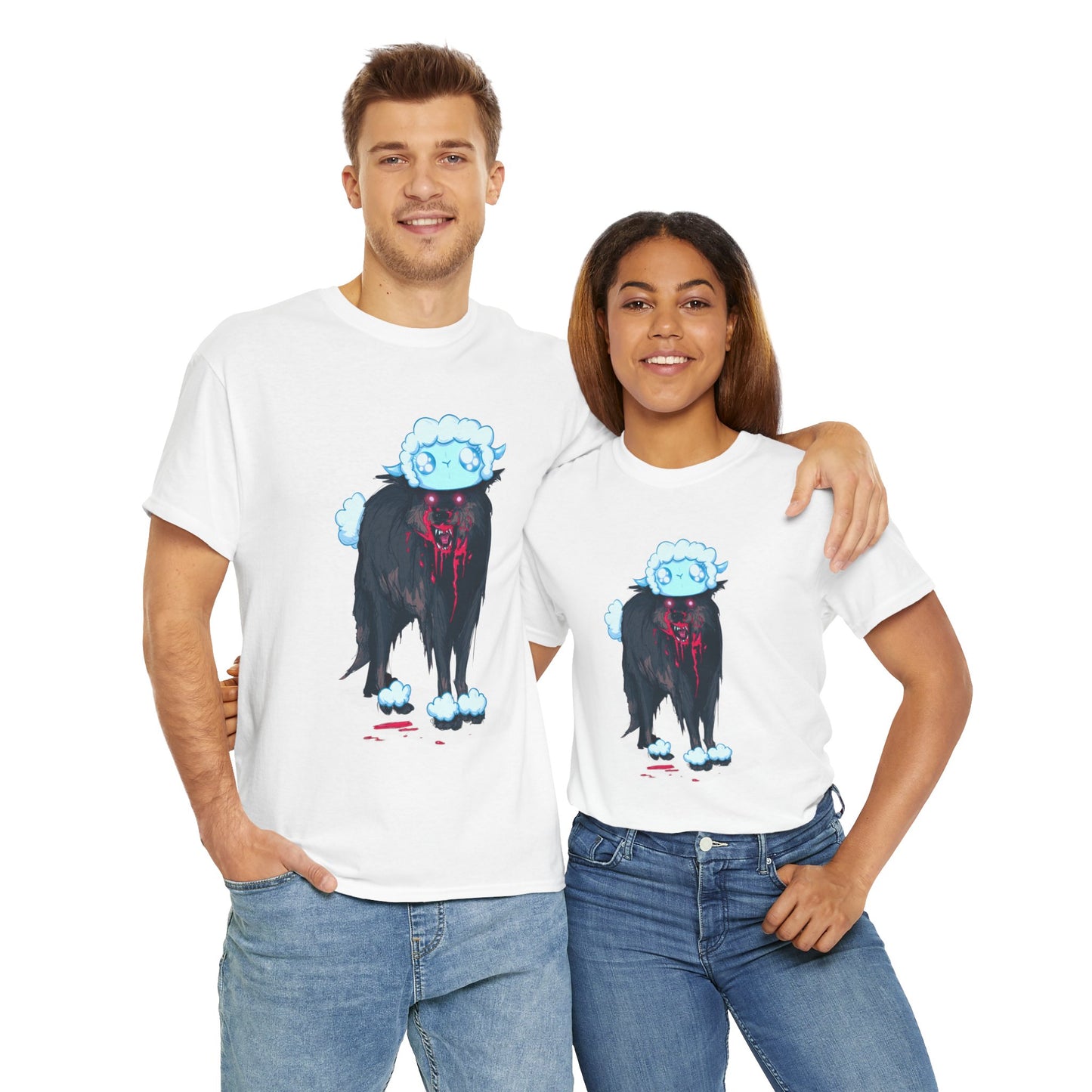 Wolf In Sheep's Clothing Unisex Heavy Cotton Tee