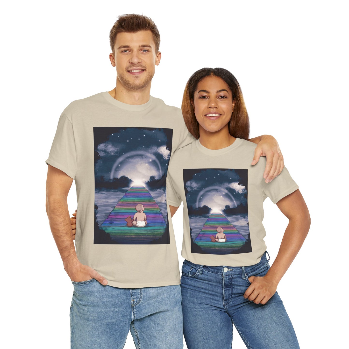 Rainbow Baby Unisex Heavy Cotton Tee