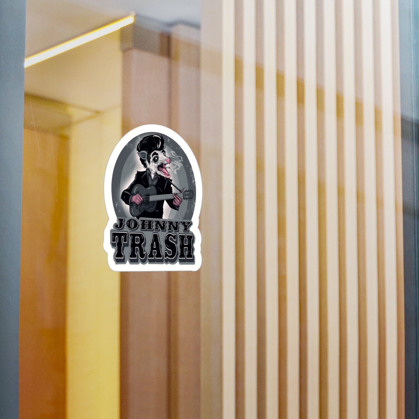 Johnny Trash Kiss-Cut Vinyl Decal