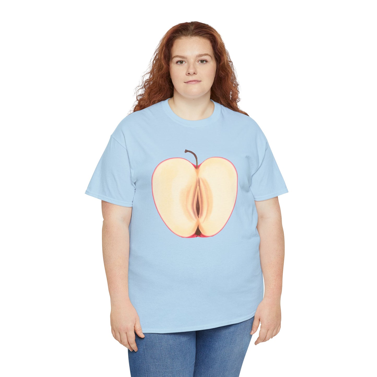 Apple Unisex Heavy Cotton Tee
