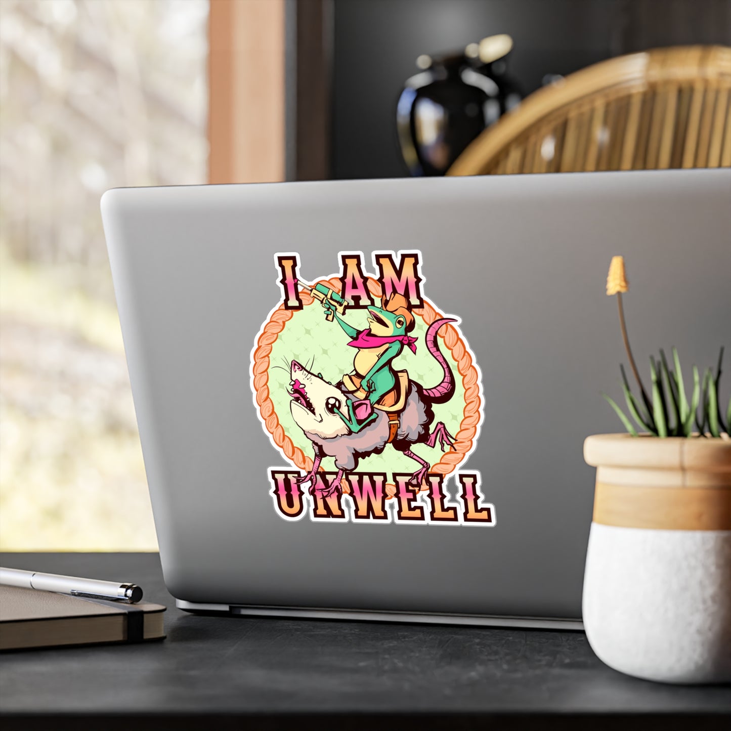 I Am Unwell Kiss-Cut Vinyl Decal