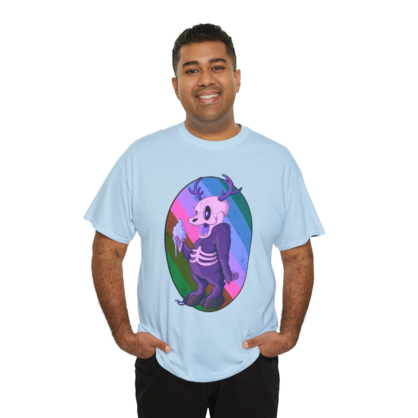 Monster Ice Cream Unisex Heavy Cotton Tee