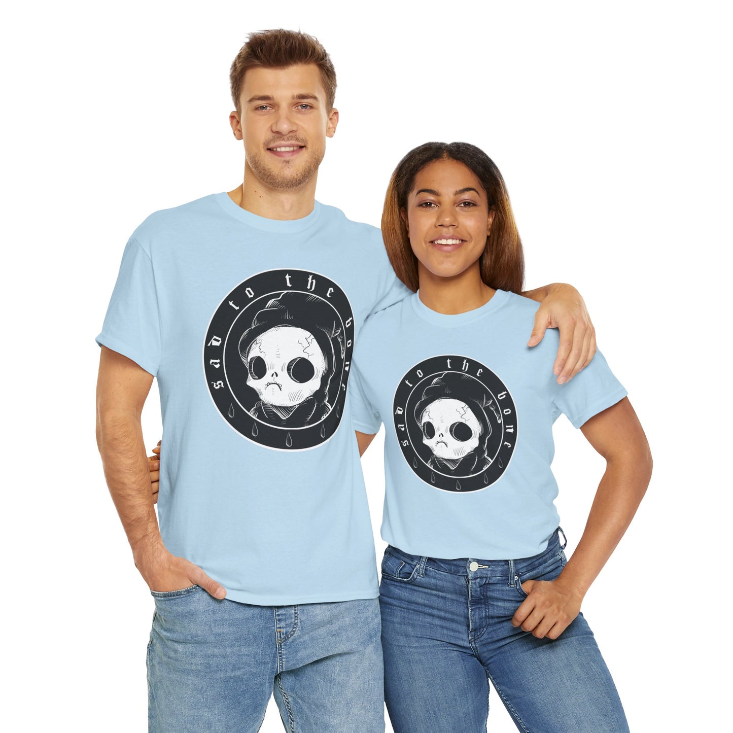 Sad To The Bone Unisex Heavy Cotton Tee