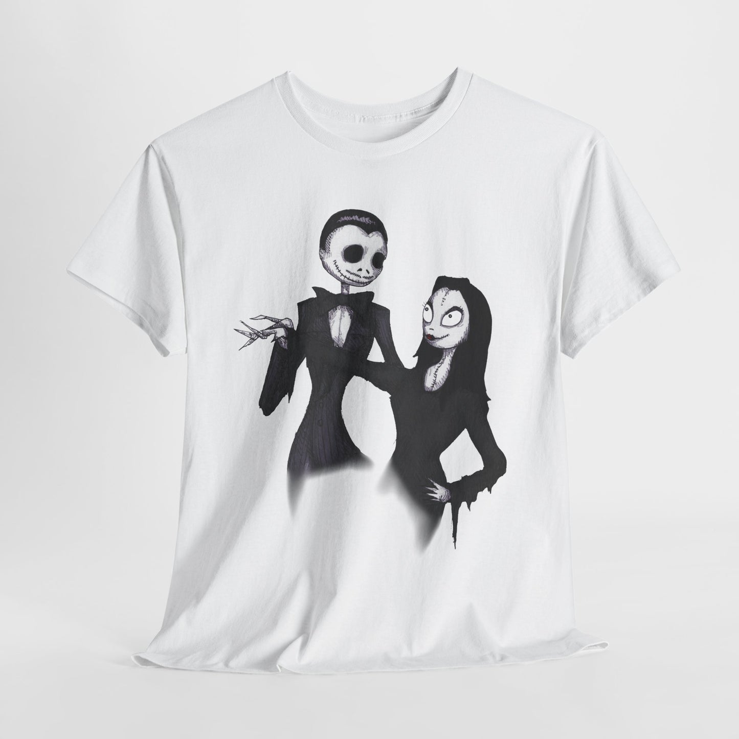 Spooky Couple Unisex Heavy Cotton Tee