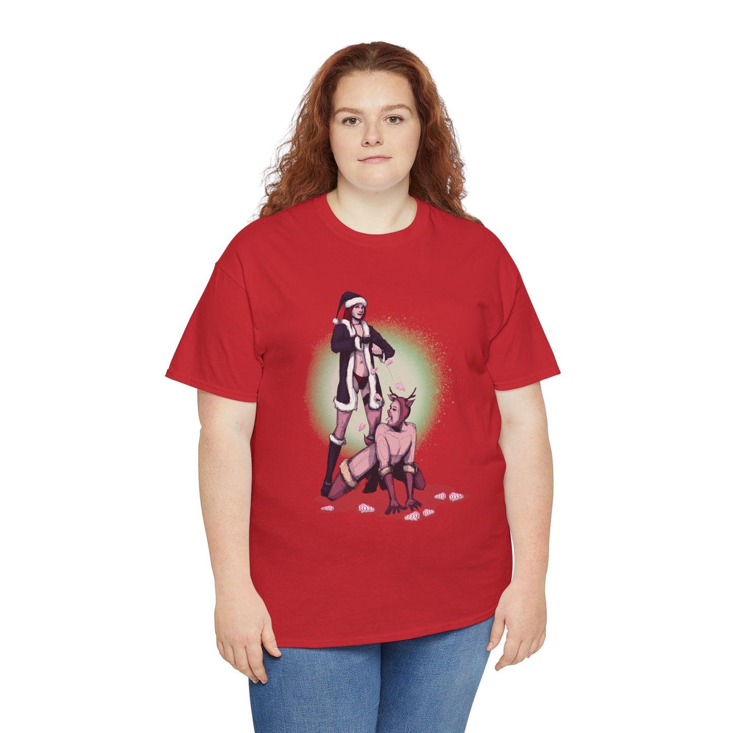 Christmas Rain Unisex Heavy Cotton Tee