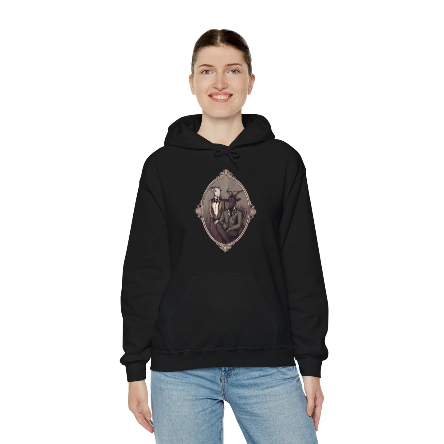 Victorian Horror Unisex Heavy Blend Hooded Sweatshirt