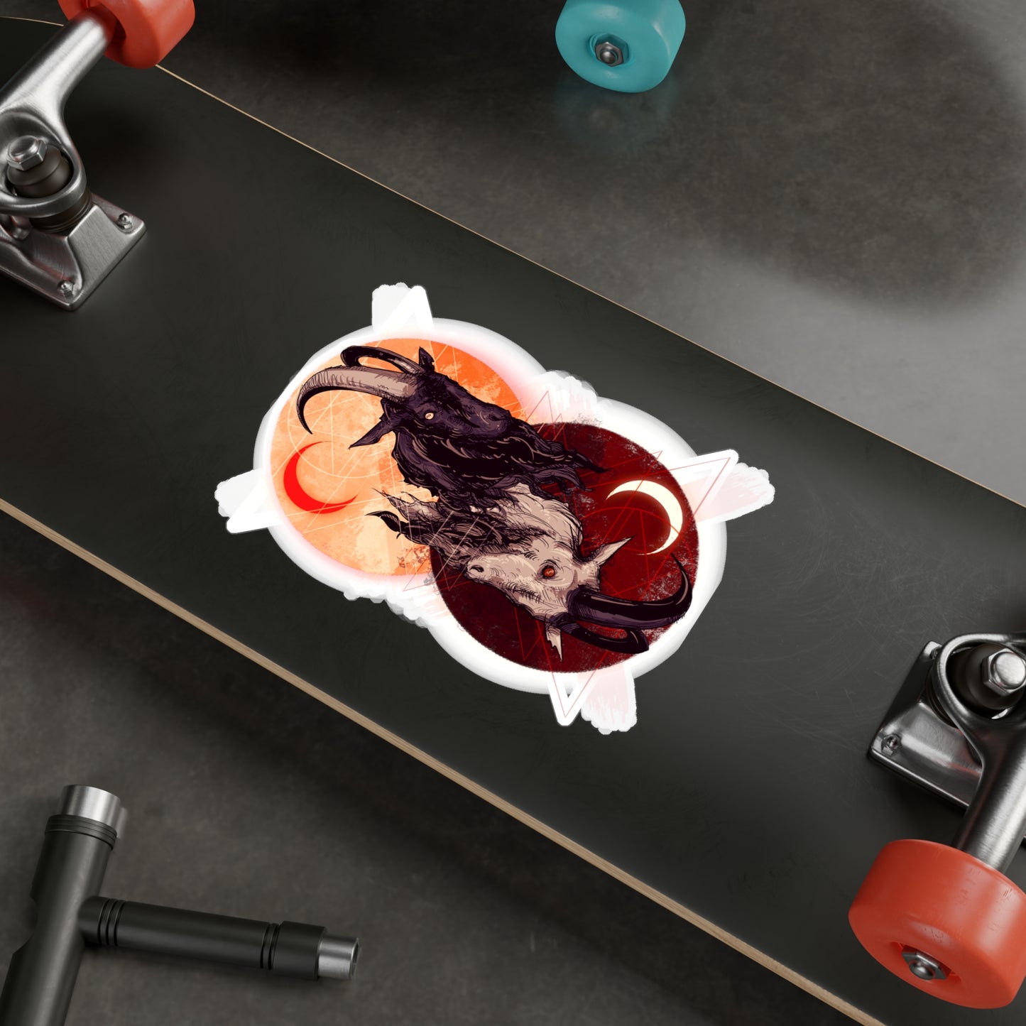 As Above So Below V Kiss-Cut Vinyl Decal