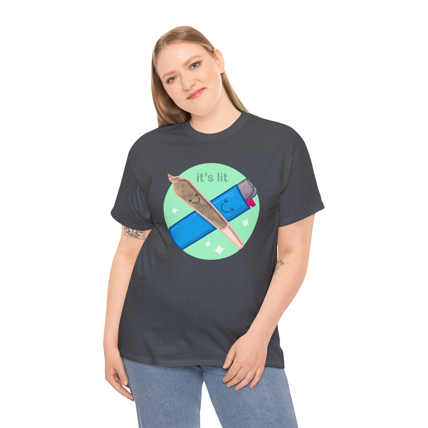 It's Lit Unisex Heavy Cotton Tee