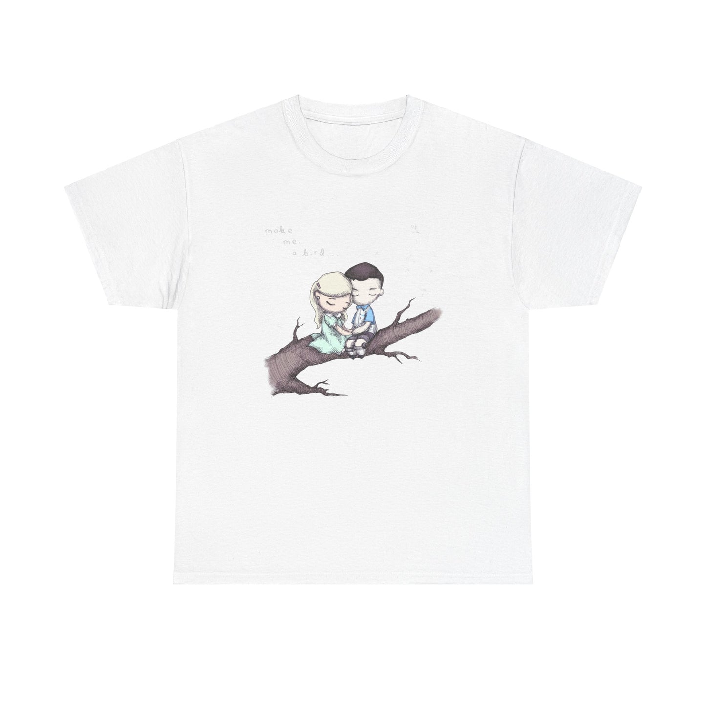 Make Me A Bird Unisex Heavy Cotton Tee