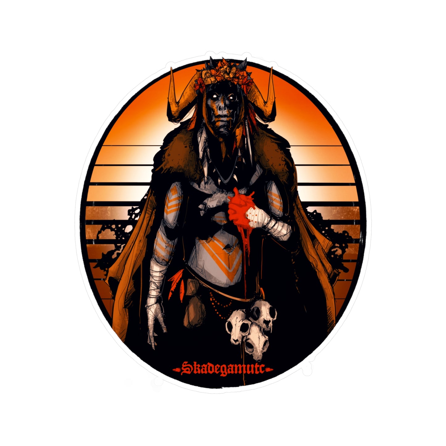 Skadegamutc Kiss-Cut Vinyl Decal