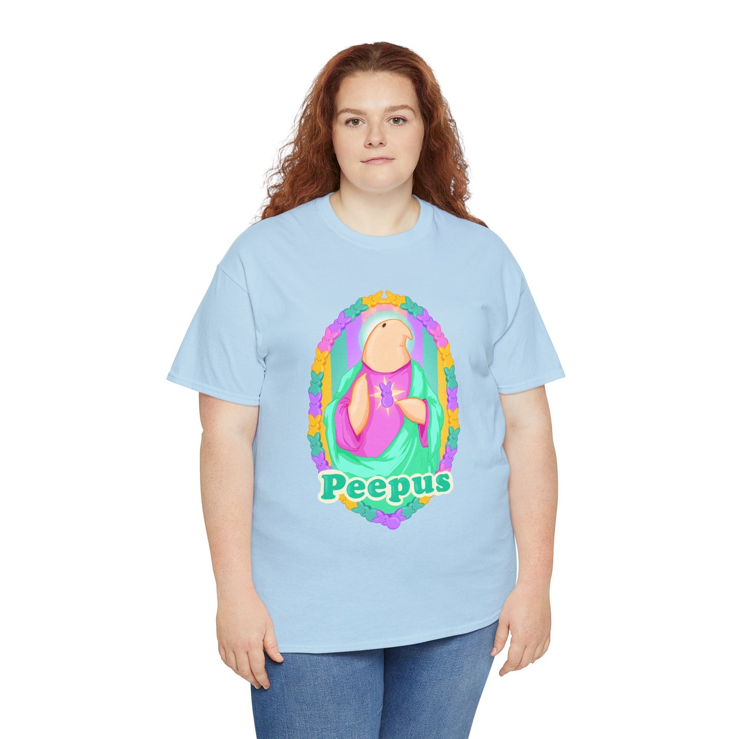Peepus Unisex Heavy Cotton Tee
