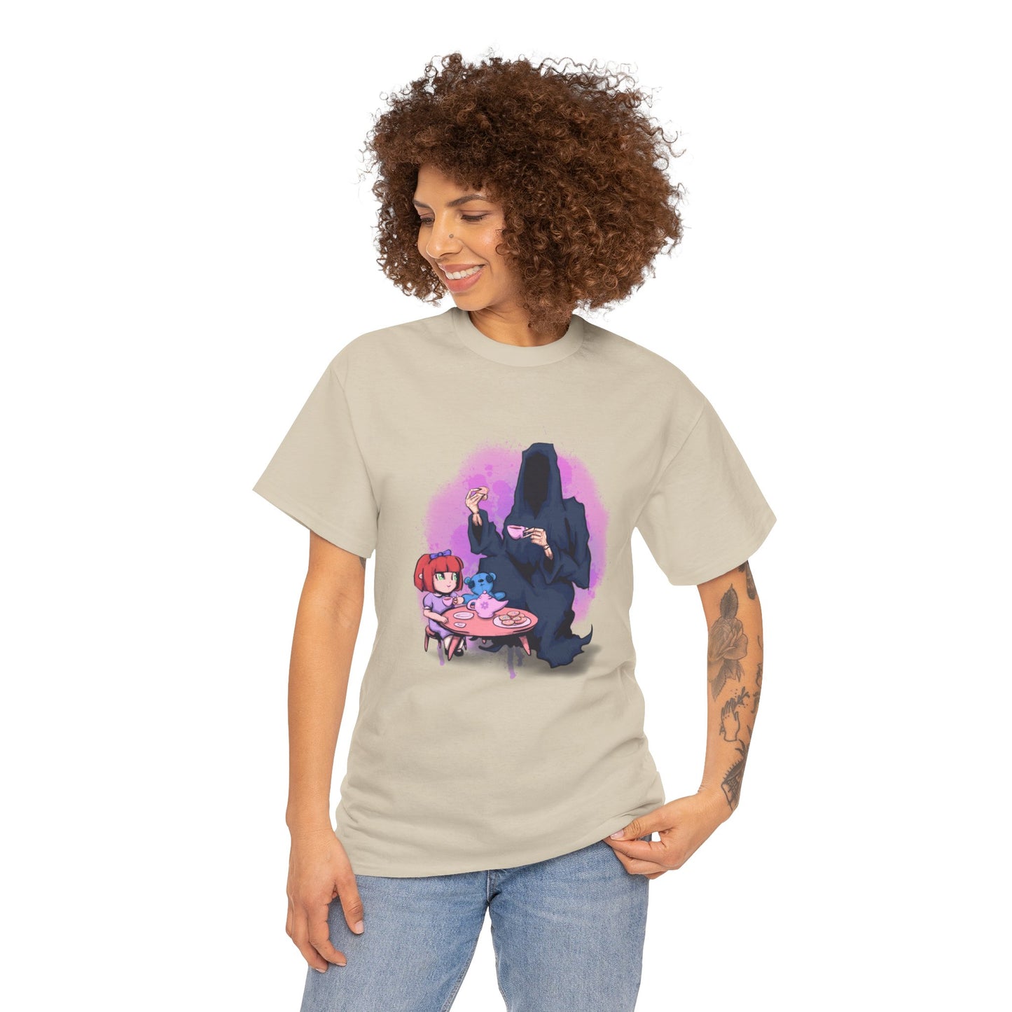 Tea Party Unisex Heavy Cotton Tee