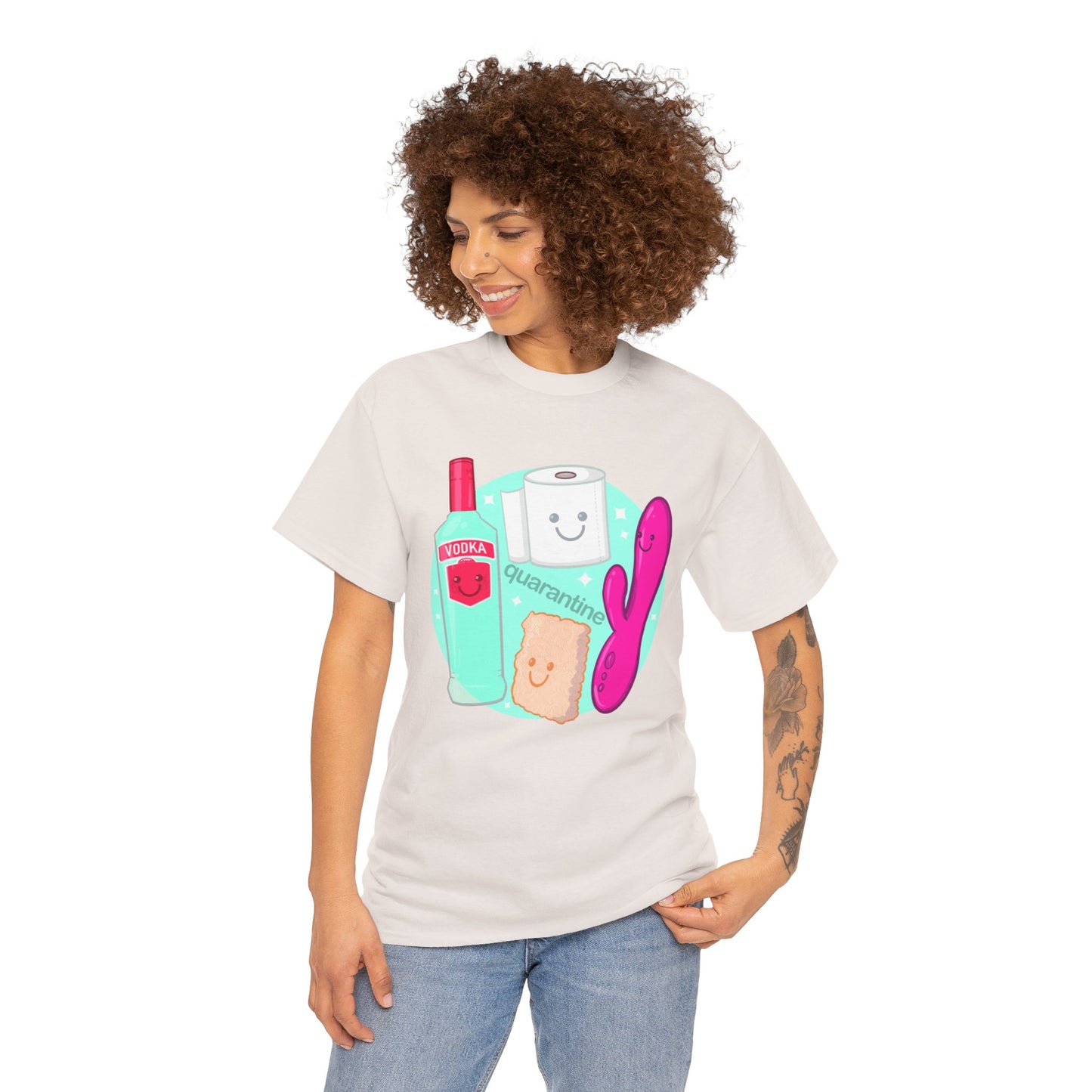 Quarantine Unisex Heavy Cotton Tee