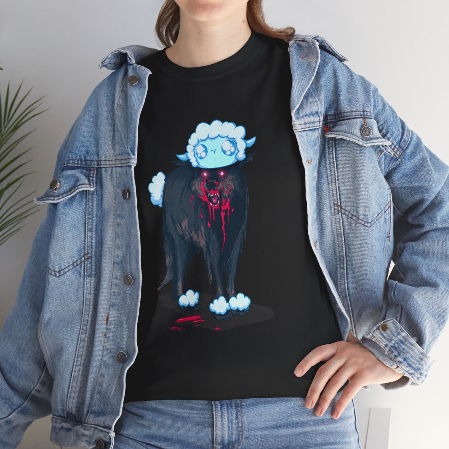 Wolf In Sheep's Clothing Unisex Heavy Cotton Tee