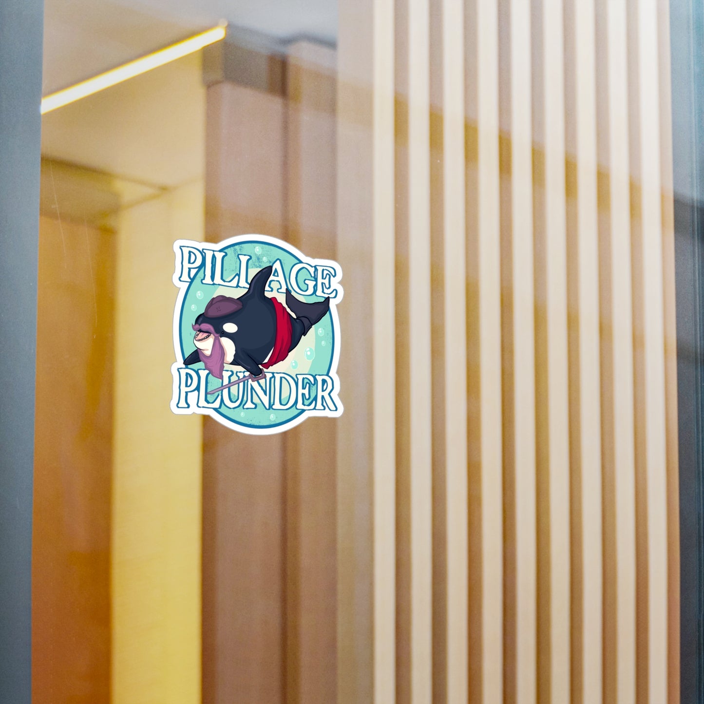 Pillage & Plunder Kiss-Cut Vinyl Decal