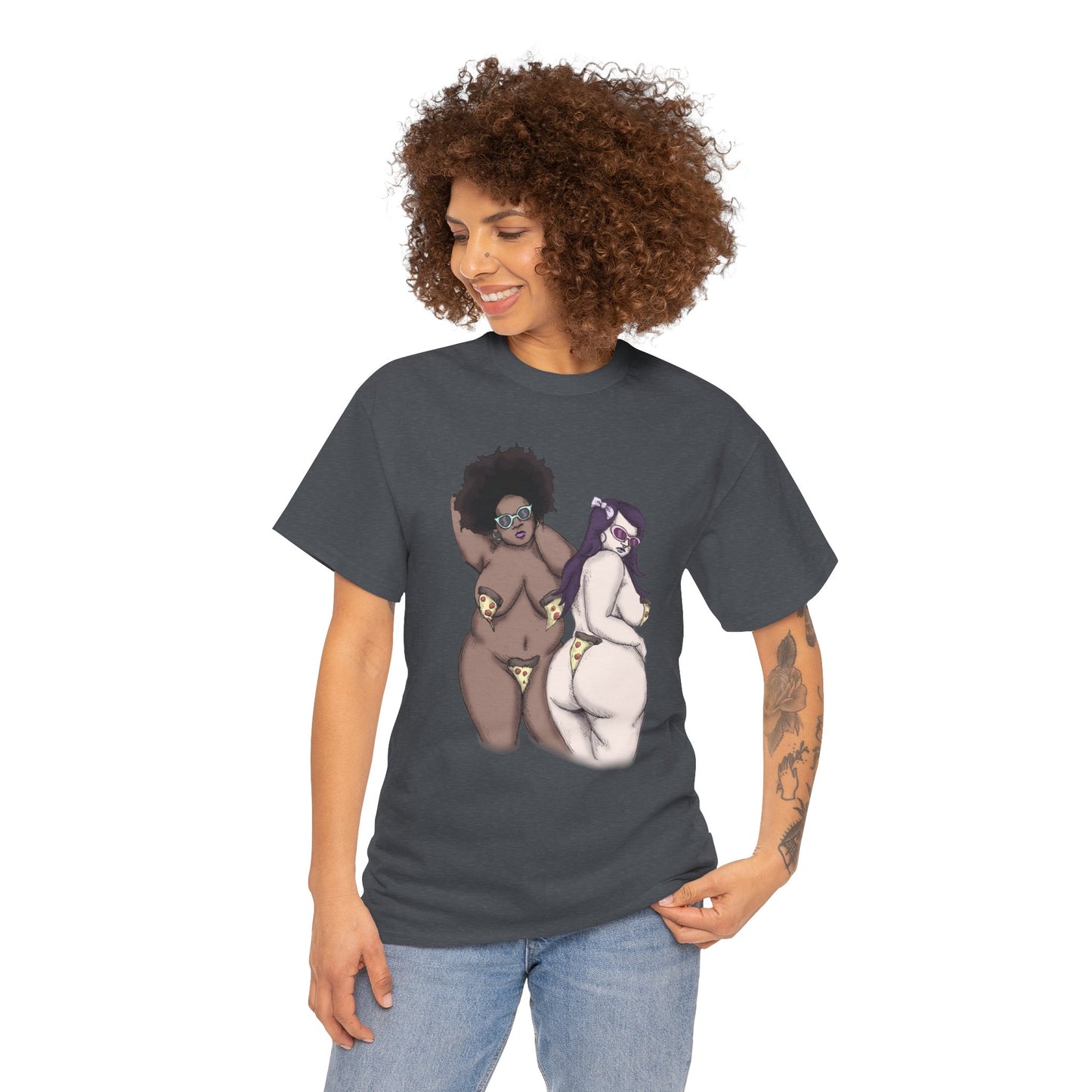 Thick Crust Unisex Heavy Cotton Tee
