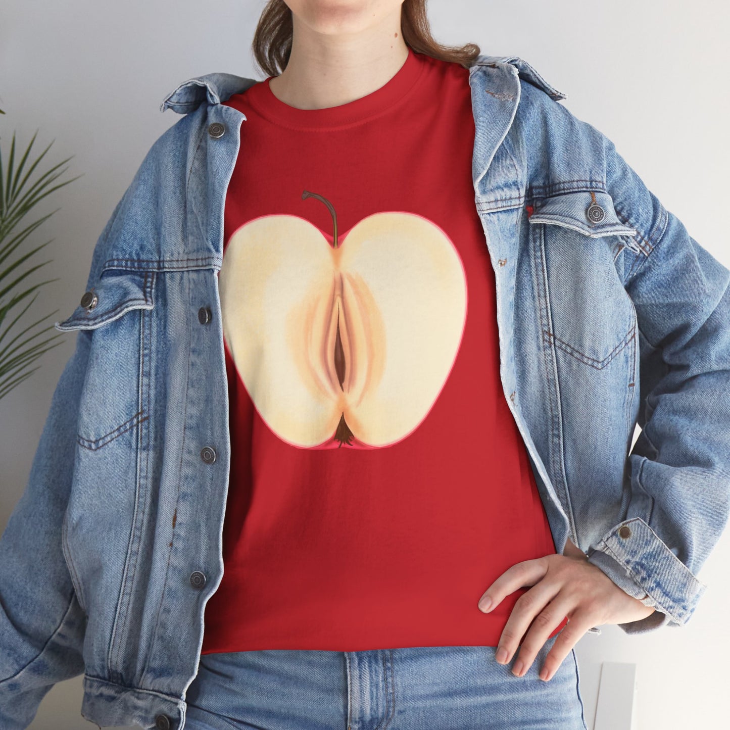 Apple Unisex Heavy Cotton Tee