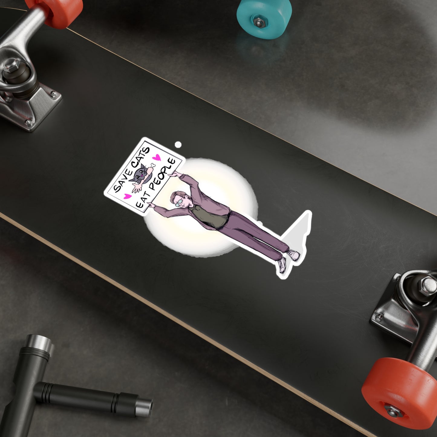 Activist Jeffrey Kiss-Cut Vinyl Decal
