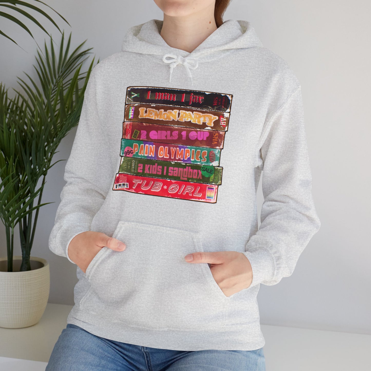 Shock VHS Unisex Heavy Blend Hooded Sweatshirt