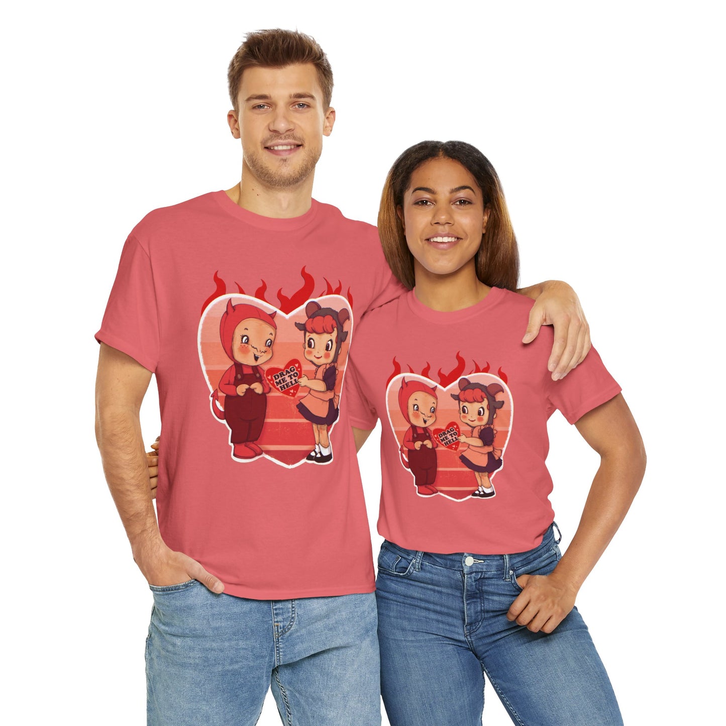 Love Is Hell Unisex Heavy Cotton Tee