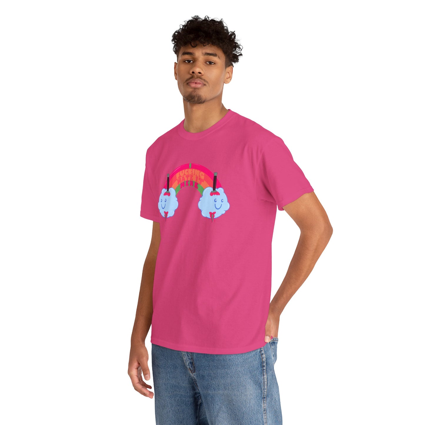 I Fucking Hate It Here Unisex Heavy Cotton Tee