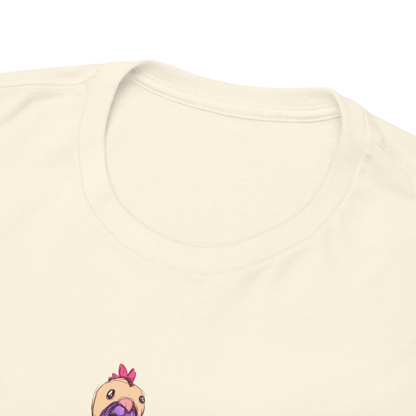 Chicken Nugget Rain Unisex Heavy Cotton Tee