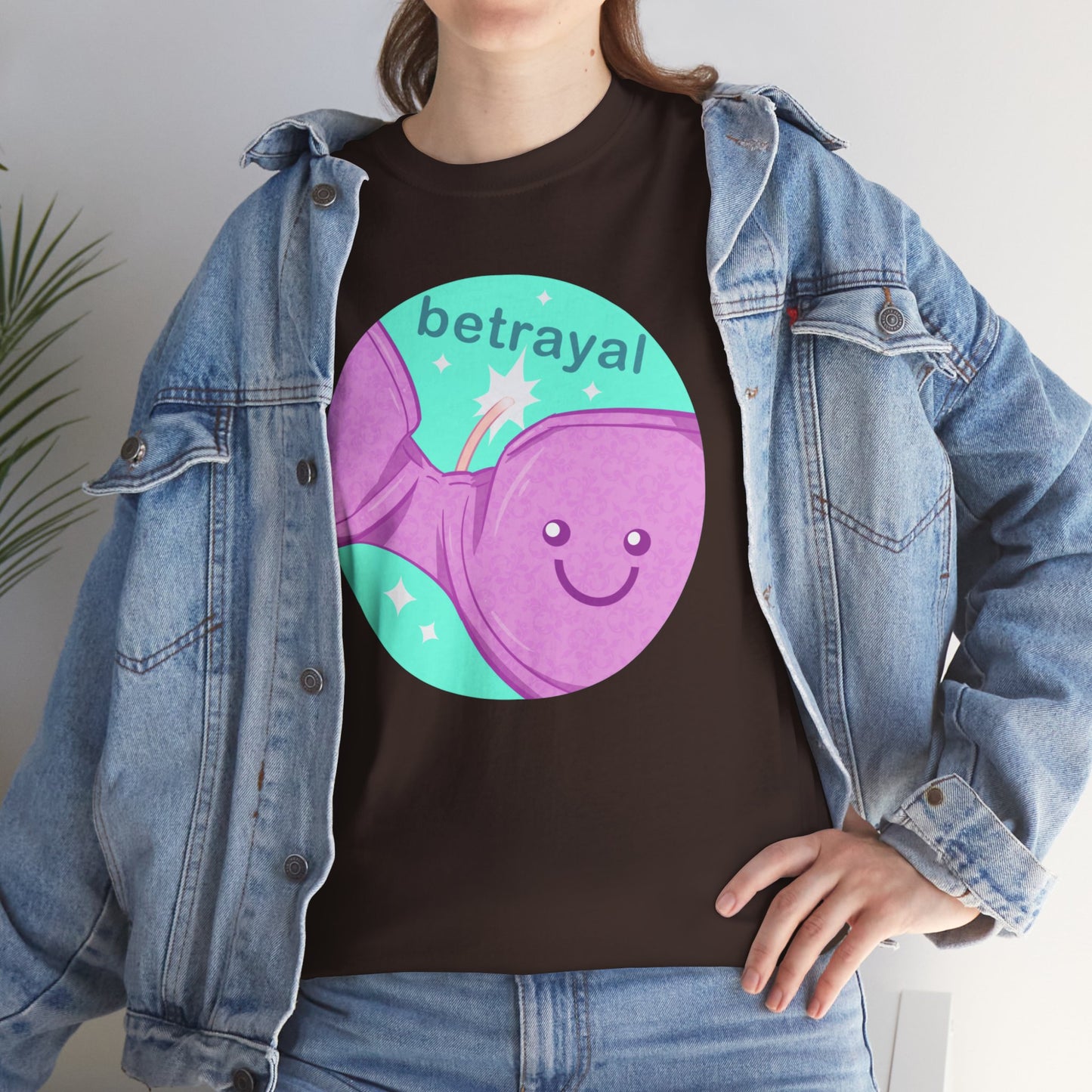 Bra Betrayal Unisex Heavy Cotton Tee