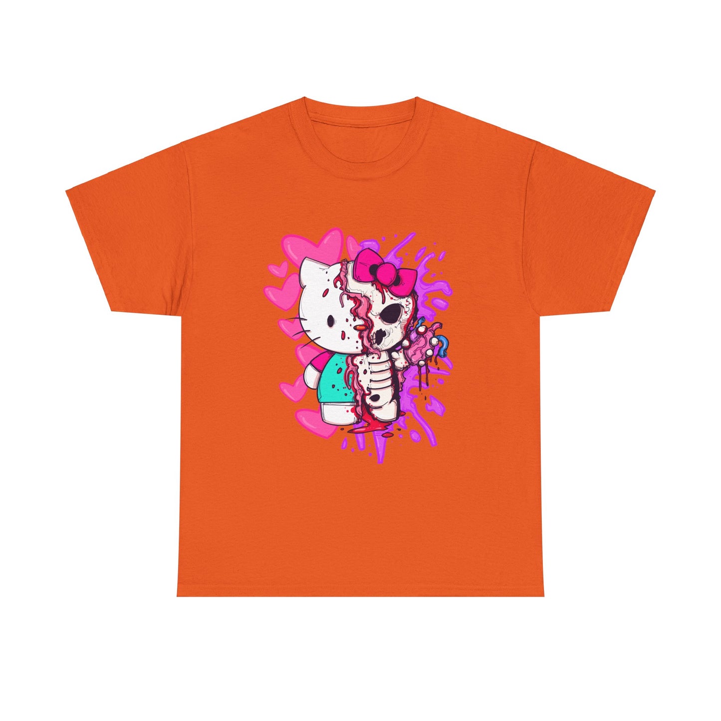 Zombie Kitty Unisex Heavy Cotton Patreon Tee