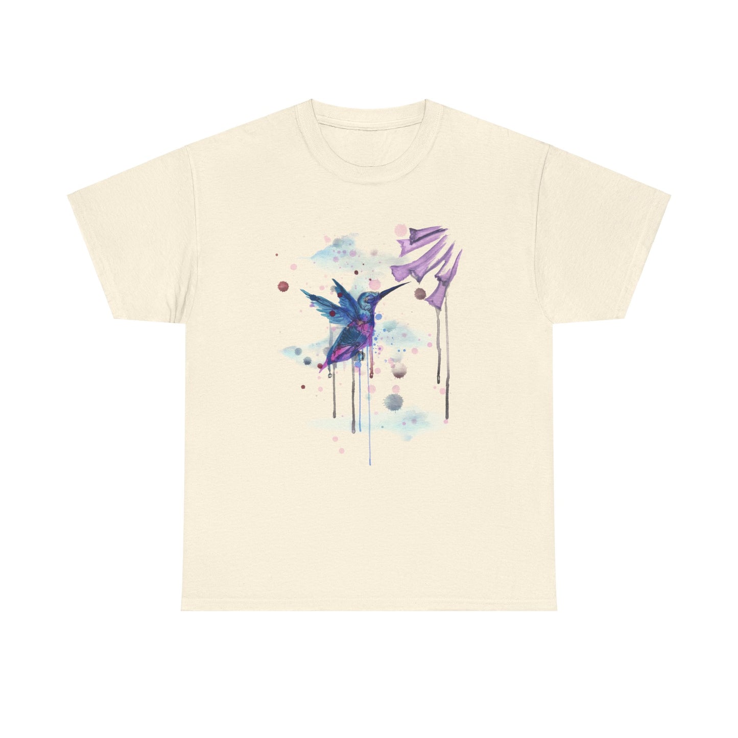 Hummingbird Skeleton Unisex Heavy Cotton Tee