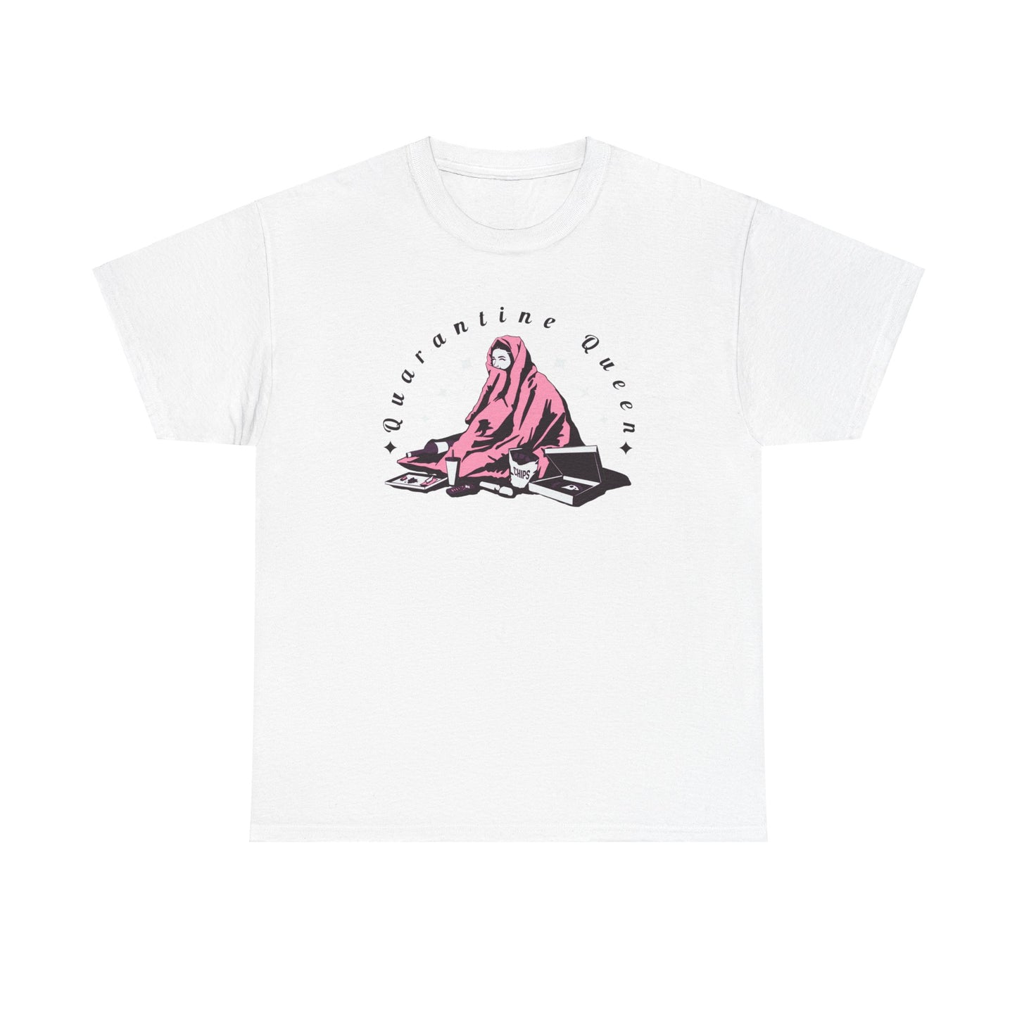 Quarantine Queen Unisex Heavy Cotton Tee